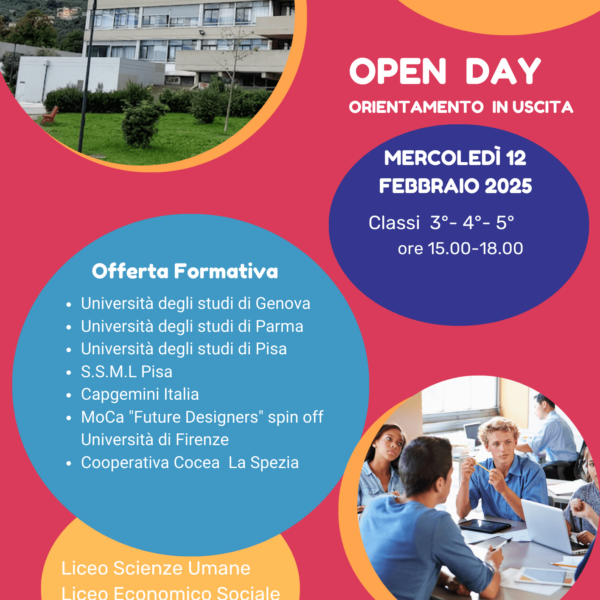 Giornata di orientamento: il Dipartimento di Scienze politiche al Liceo Mazzini di La Spezia