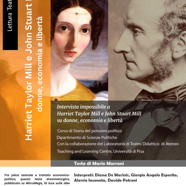 Video dell’intervista impossibile a Harriet e John Stuart Mill su donne, economia e libertà