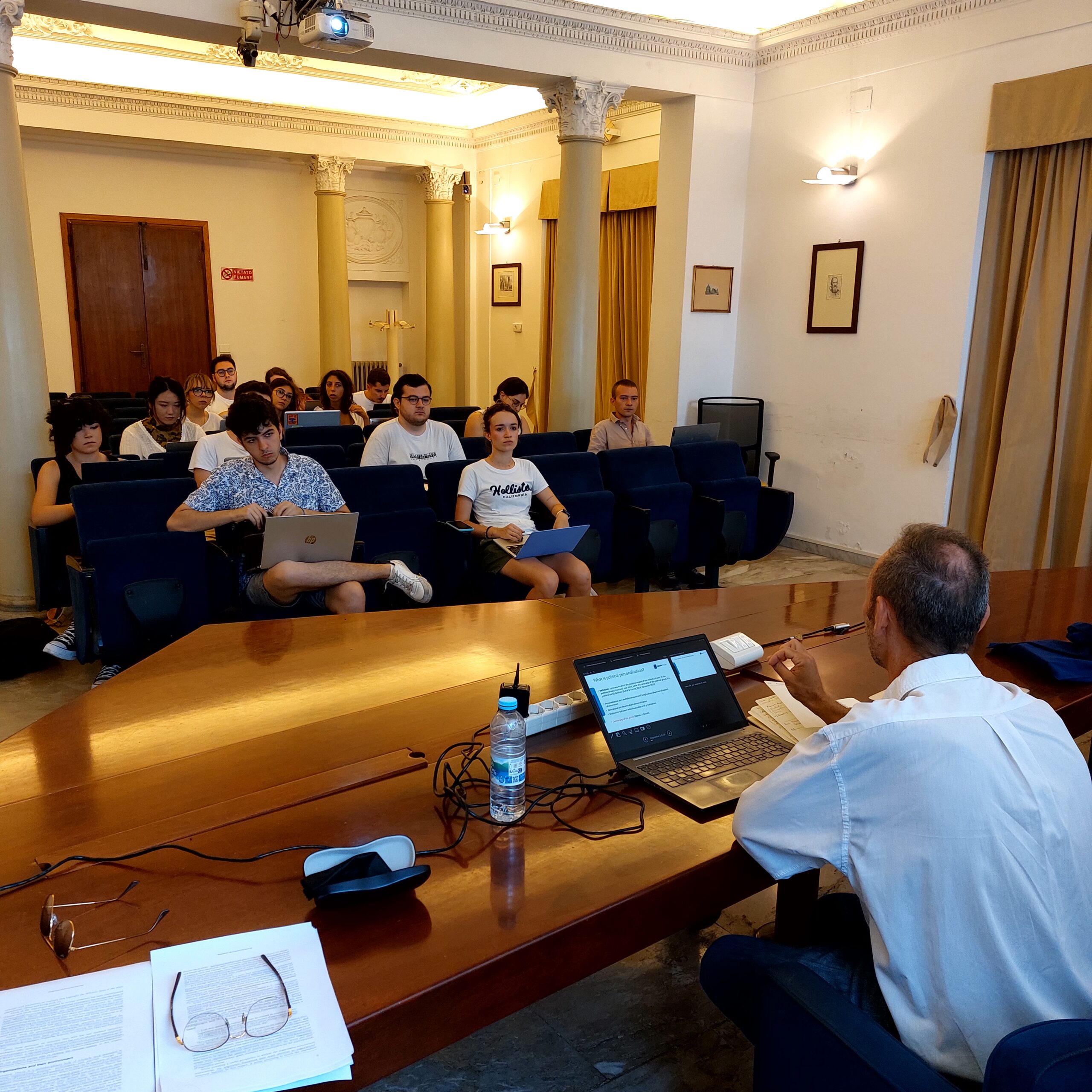 Lezione con il Prof. Marco Lisi