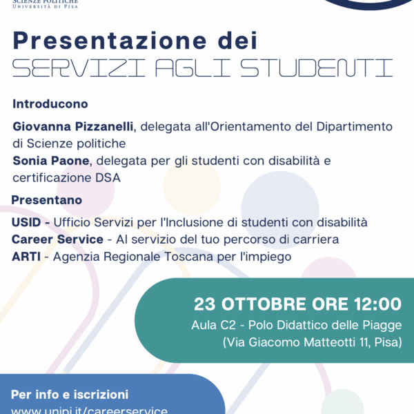 Giornata di presentazione dei servizi e delle opportunità a disposizione degli studenti
