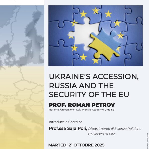 Seminario di studio: Allargamento dell’UE – Prof. Roman Petrov, National University of Kyiv-Mohyla Academy