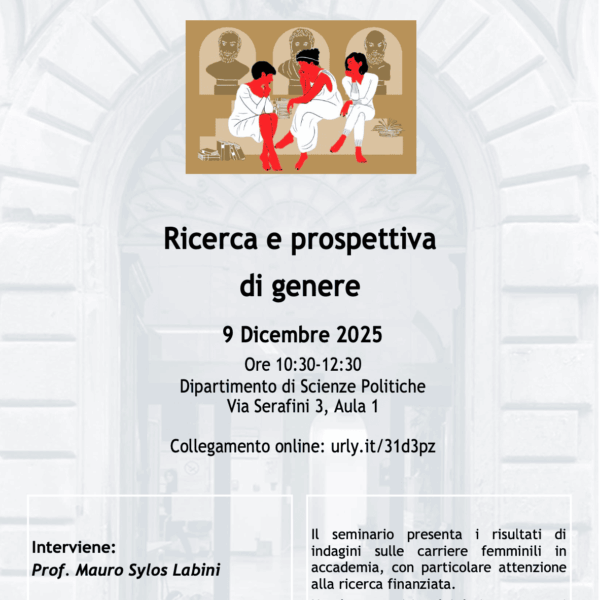 Seminario di Dottorato: “Ricerca e prospettiva di genere”